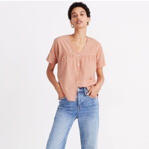 Madewell button down blouse